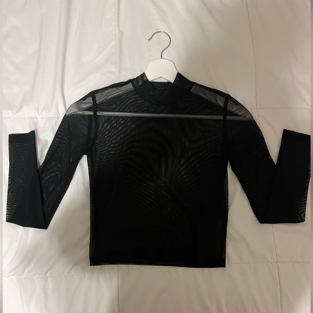 Charlotte Russe Mesh Top